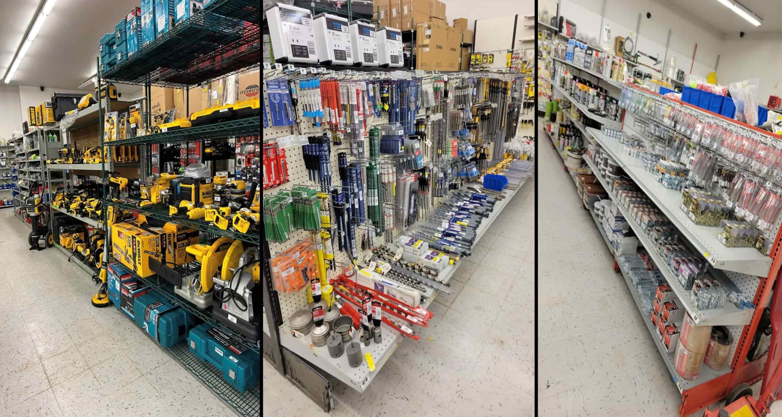 Ambiance magasin O-Shop Liquidation avec produits variés