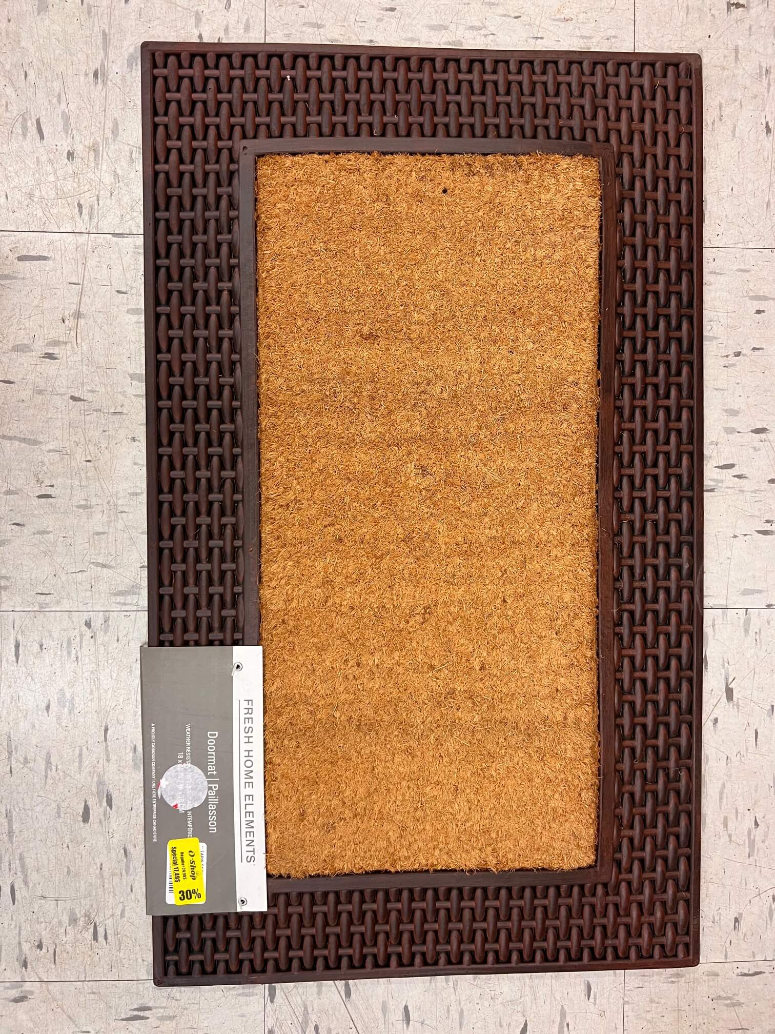 Tapis d'entrée - 46cm x 76 cm