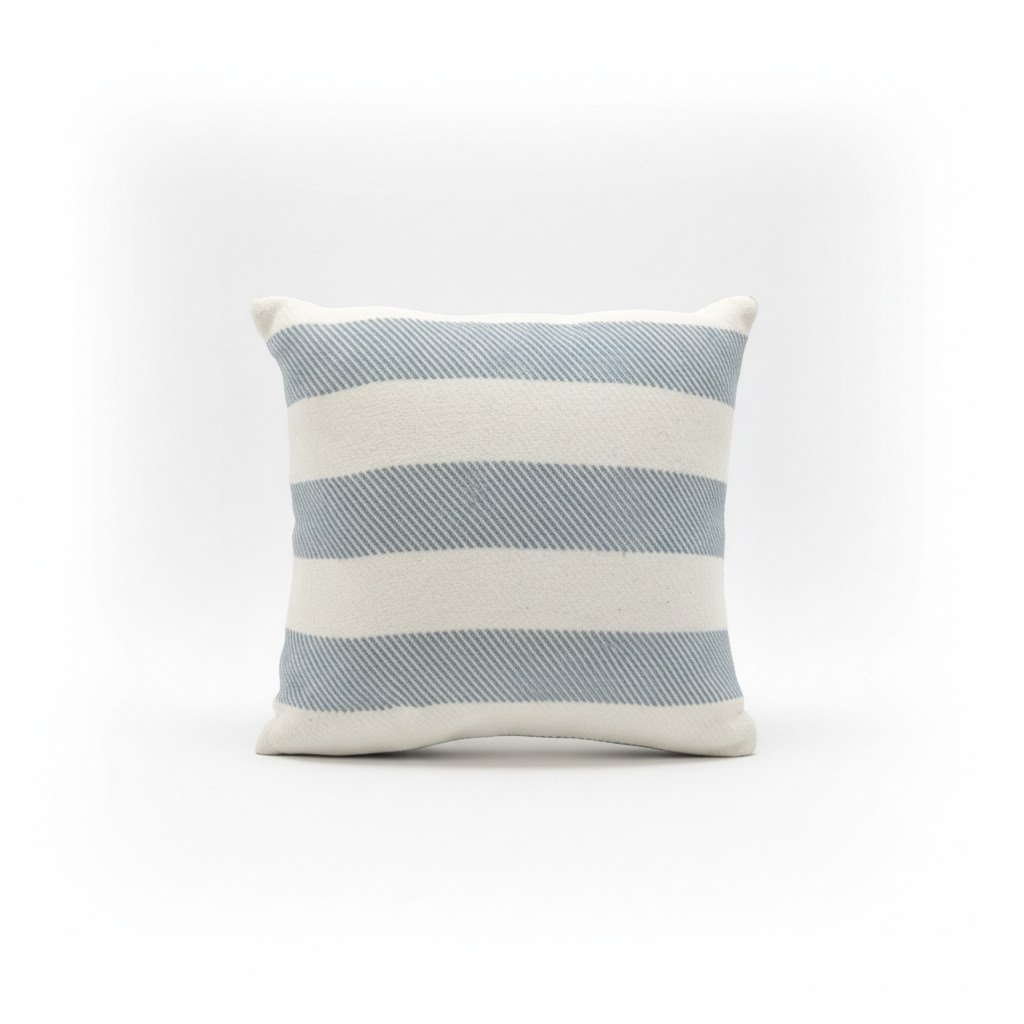 Coussin Décoratif à Rayures Horizontales