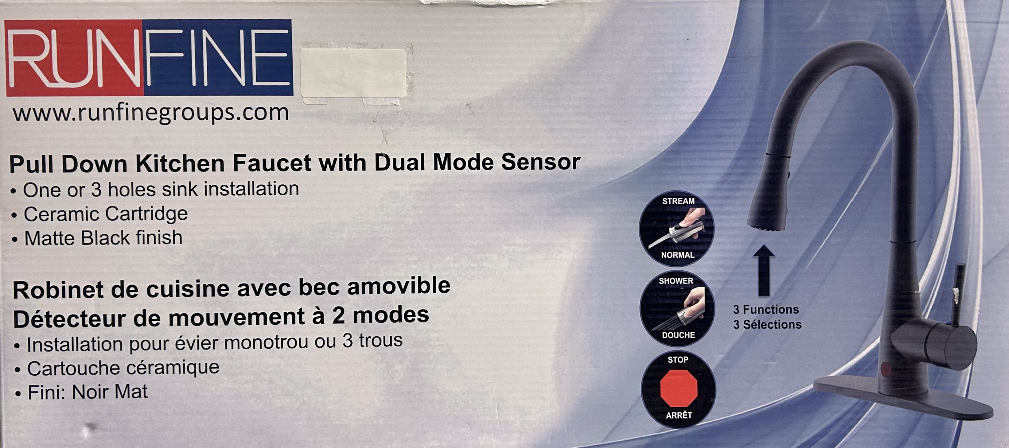 Robinet de Cuisine Détecteur de Mouvement